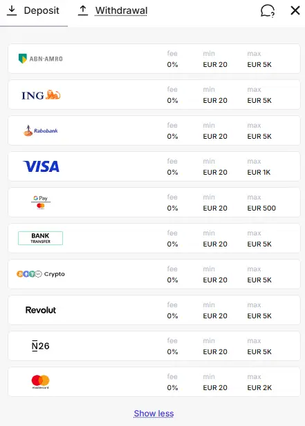 zumobet casino deposit